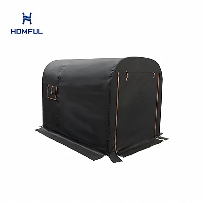 Garaje retráctil para motos