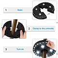 Patio Umbrella Light - 60J09A
