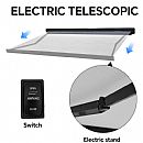 European-style Electric 460g Heavy-duty Waterproof Camper Awning - 90D21C