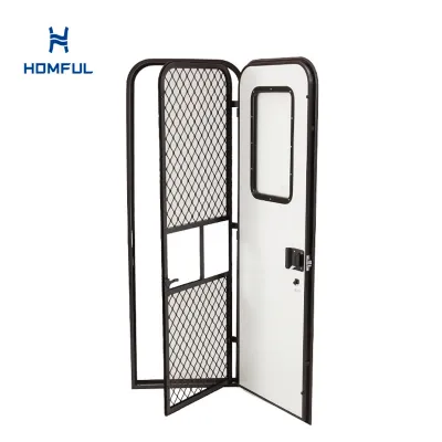 Foam Insulated Aluminum Alloy RV Single Point Door