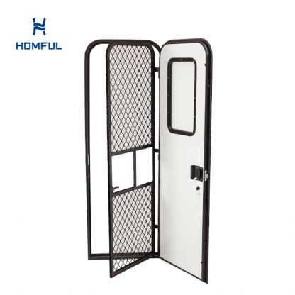 Foam Insulated Aluminum Alloy RV Single Point Door