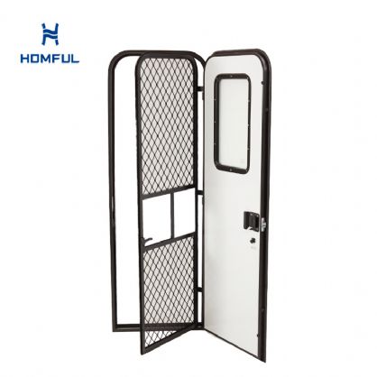 Foam Insulated Aluminum Alloy RV Single Point Door