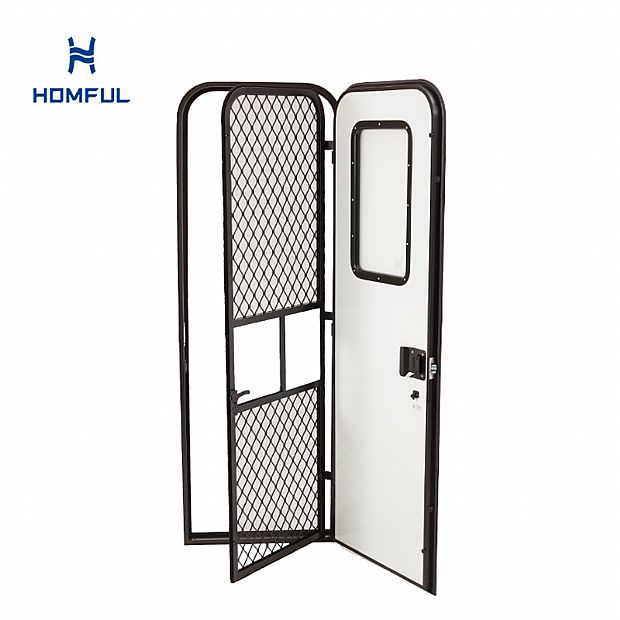 Foam Insulated Aluminum Alloy RV Single Point Door