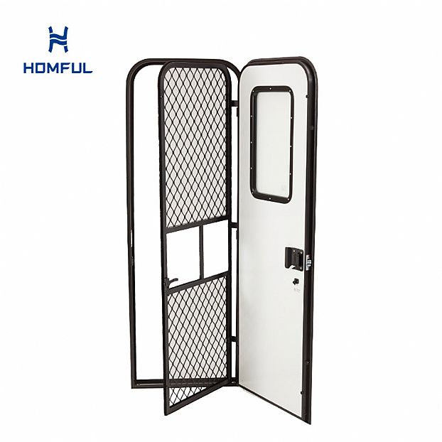 Foam Insulated Aluminum Alloy RV Single Point Door