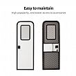 Foam Insulated Aluminum Alloy RV Single Point Door - 71C72B