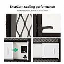 Foam Insulated Aluminum Alloy RV Single Point Door - 71C72B