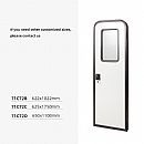 Foam Insulated Aluminum Alloy RV Single Point Door - 71C72B