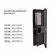 RV Entry Door with Screen & Lock - 71C72E