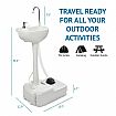 17L Portable Handwash Stand - 70C08L