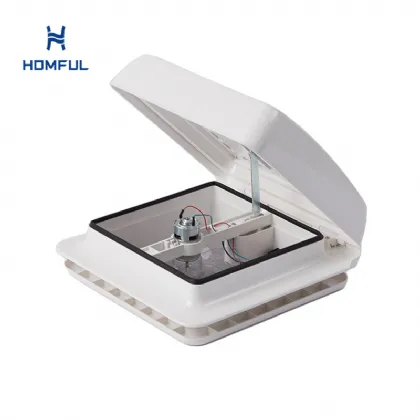 Manual Knob Control RV Roof Vent Fan