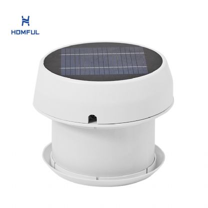 RV Solar Ventilation Fan ABS Exhaust Ventilator RV Roof Vent...