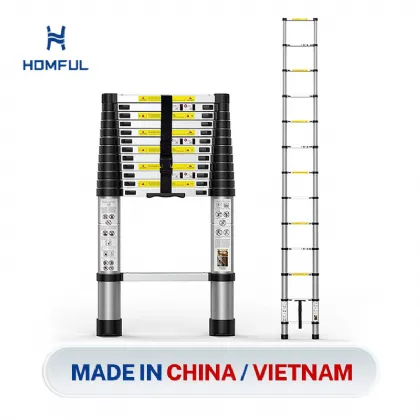Folding Telescopic Aluminum Ladders