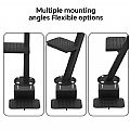 Heavy-Duty Adjustable 3-Step Trailer Tongue Ladder for RVs and Boats - 71C89A