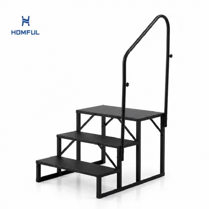 Wholesale Steel RV Entry Steps with Handrail