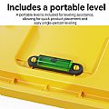 Adjustable HDPE RV Leveling Ramps Camper Wheel Chocks - 71C44R