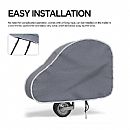 Caravan Tow Hitch Cover - 90B07B