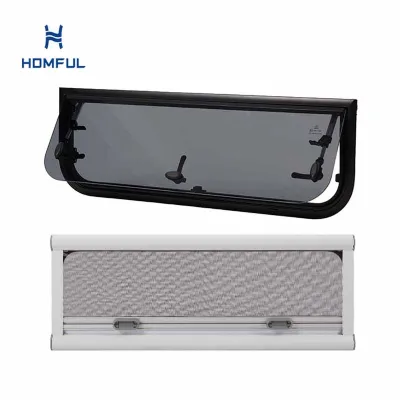 RV Acrylic Hinged Window(Tempered glass)