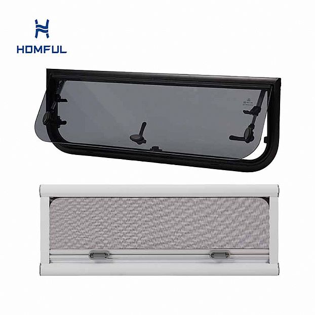 RV Acrylic Hinged Window(Tempered glass)