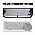 RV Acrylic Hinged Window(Tempered glass) - 71C48U