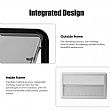 RV Acrylic Hinged Window(Integrated forming) - 71C55N