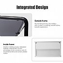 RV Acrylic Hinged Window(Splicing) - 71C56N