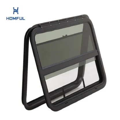 ODM Camper Window Combining Ventilation and Emergency Exit...