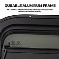 ODM Camper Window Combining Ventilation and Emergency Exit Functions for Trailers and Caravans - 71C74N