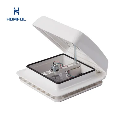 수동 손잡이 제어 RV 지붕 환기 팬