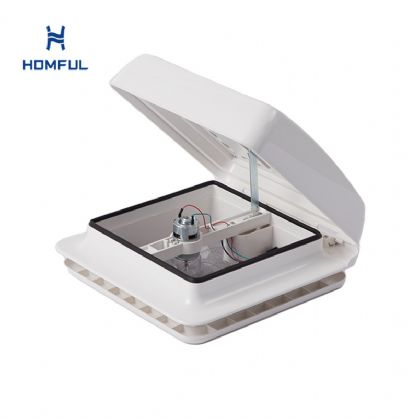 수동 손잡이 제어 RV 지붕 환기 팬