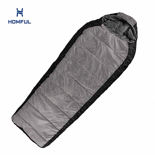 Saco de dormir para acampar con sobre extra ancho