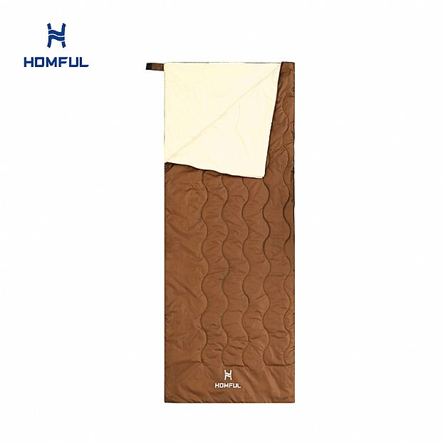 Nuevo saco de dormir para acampar sobre