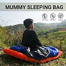 Fabricante de sacos de dormir para acampar de momia cálida de invierno - 60K02B