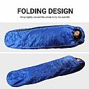 Fabricante de sacos de dormir para acampar de momia cálida de invierno - 60K02B