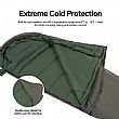 Saco de dormir tipo momia con protección contra el frío extremo - 60K22N