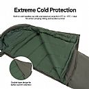 Saco de dormir tipo momia con protección contra el frío extremo - 60K22N