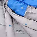 Sacos de dormir tipo momia para clima frío - 60K10H