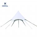 Spire-shaped Hexagonal Multi-person Camping Tarp - 60I09N
