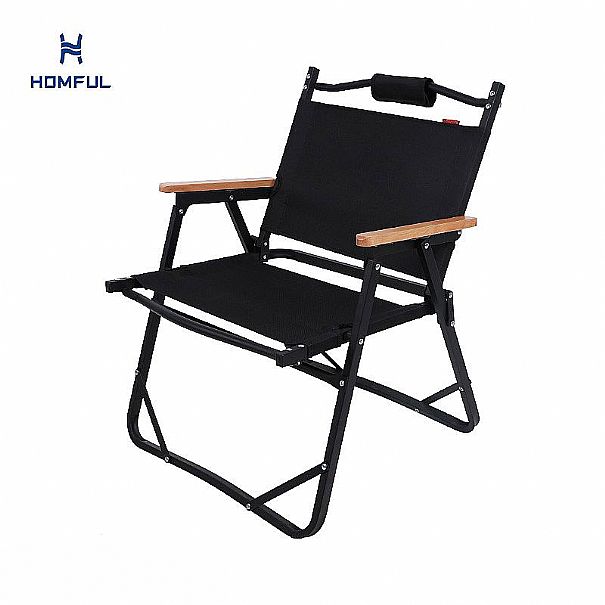 Silla de camping plegable de metal