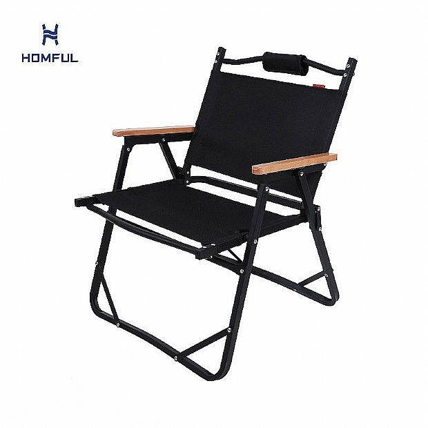 Silla de camping plegable de metal