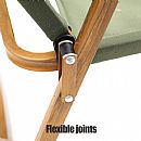 Silla de camping plegable de metal - 60C01N
