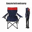Sillón plegable ligero con respaldo alto Silla de camping - 60C01X