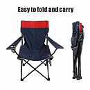 Sillón plegable ligero con respaldo alto Silla de camping - 60C01X