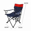 Sillón plegable ligero con respaldo alto Silla de camping - 60C01X