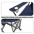 Sillón plegable ligero con respaldo alto Silla de camping - 60C01X