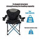Sillas Quad de Camping Extragrandes al Por Mayor - 60C05U