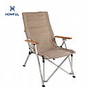 Silla de camping con respaldo alto ajustable y plegable - 60C17B