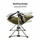 Silla plegable de camping con diseño oscilante - 60C23N