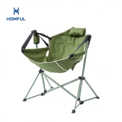 Silla mecedora plegable para acampar