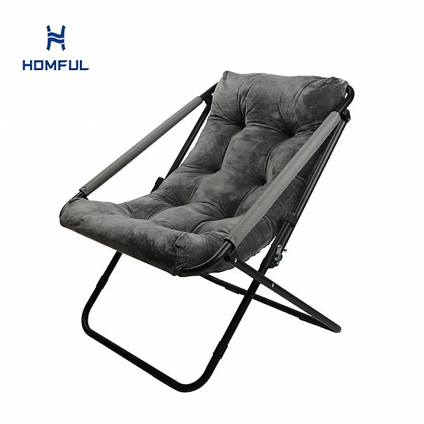 Silla platillo plegable de gran tamaño