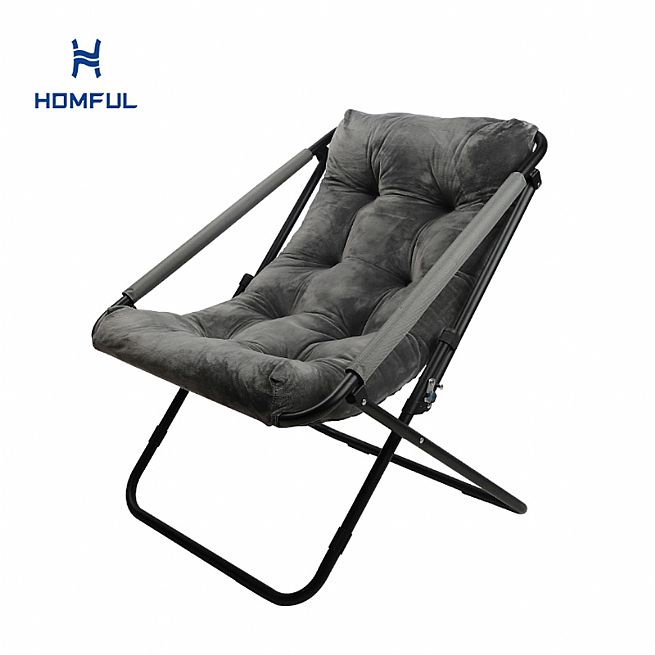 Silla platillo plegable de gran tamaño